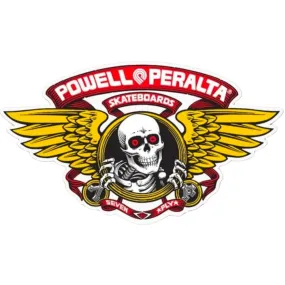 Adesivo Powell Peralta Winged Ripper Red