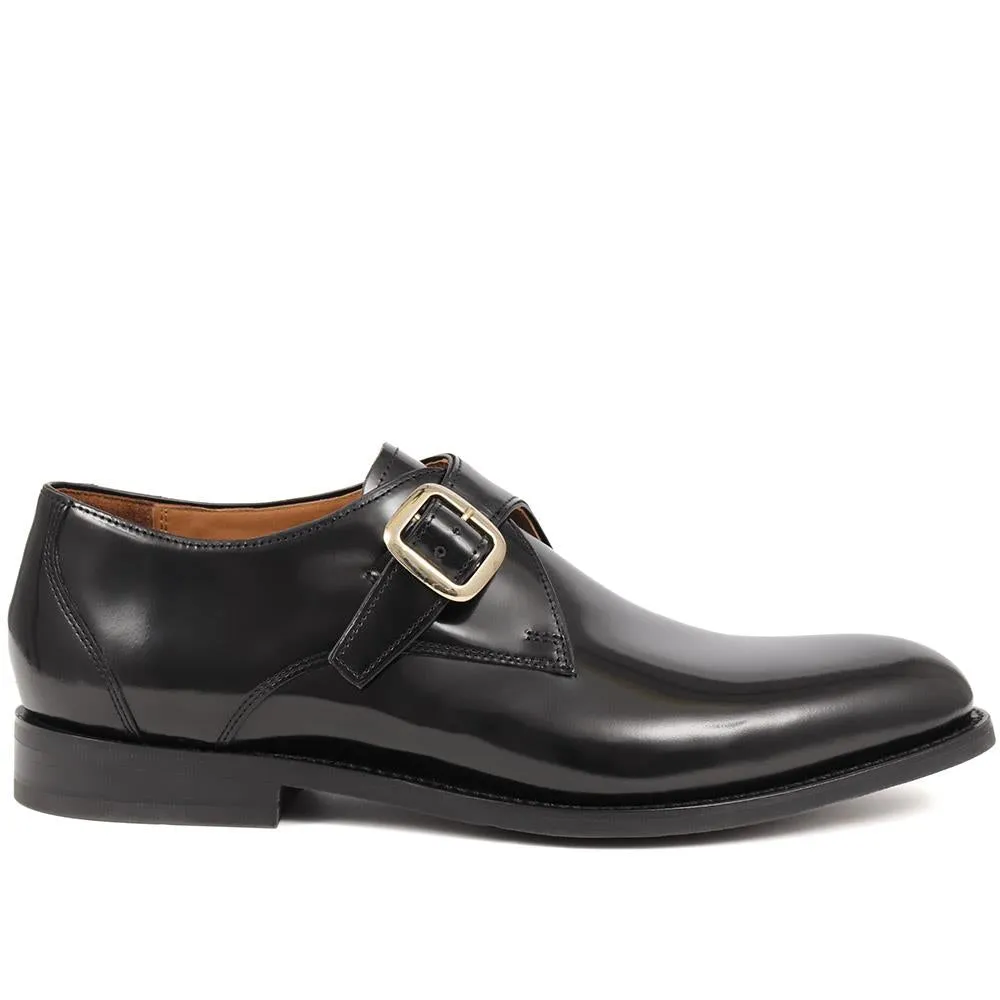 Aidan Leather Monk Shoes - AIDAN / 325 309