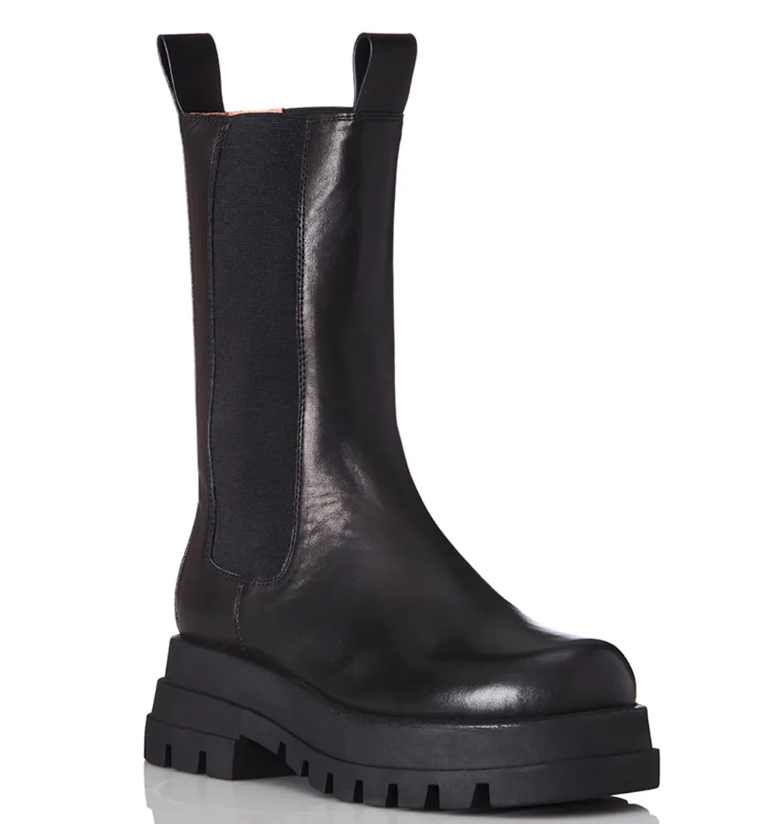 Alias Mae Dominic Black Leather Boots