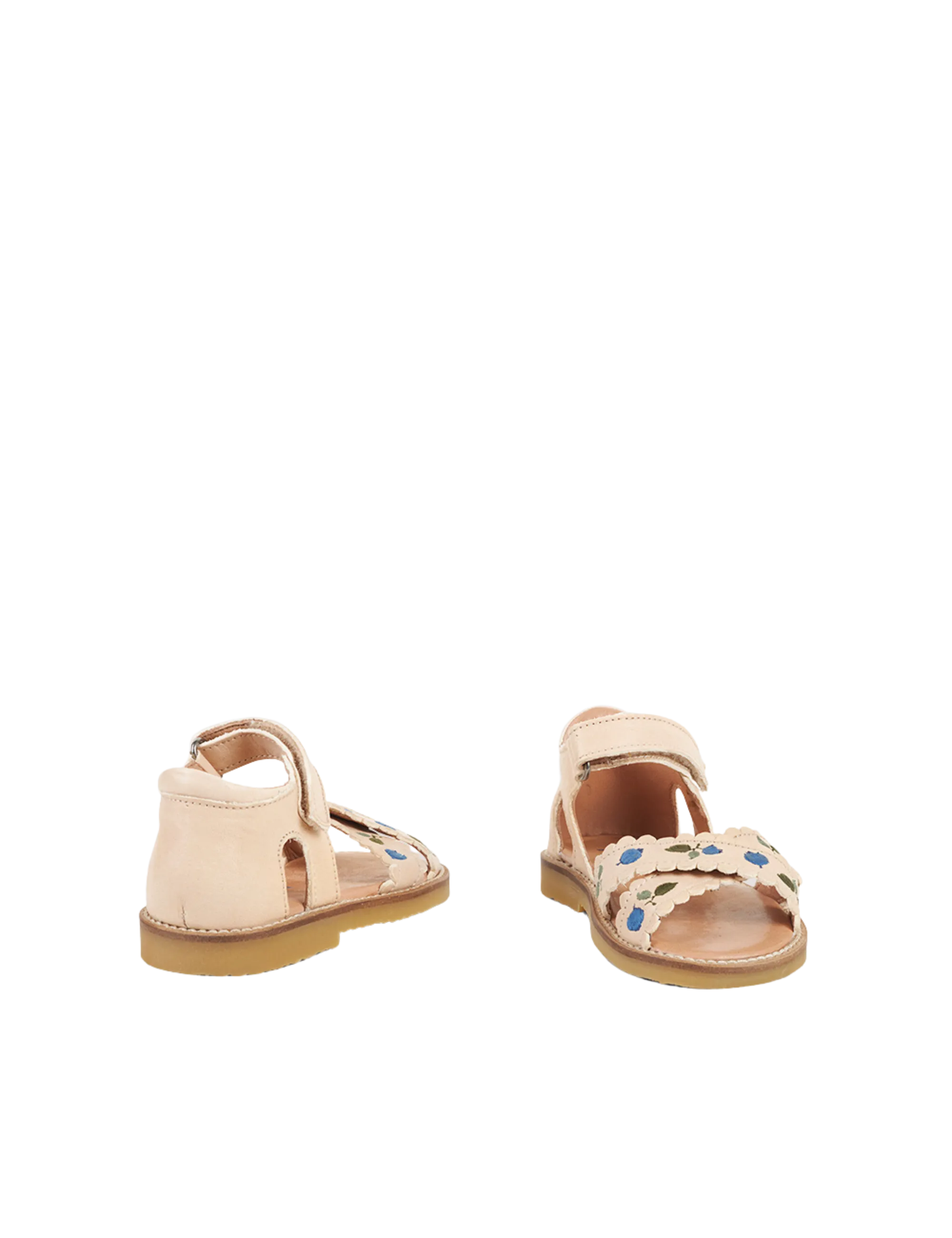 Blueberry Crossover Sandal - Cream