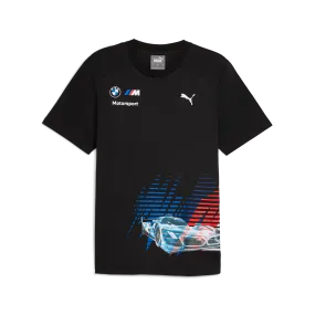 BMW Motorsports Men's USA Race T-Shirt- Black