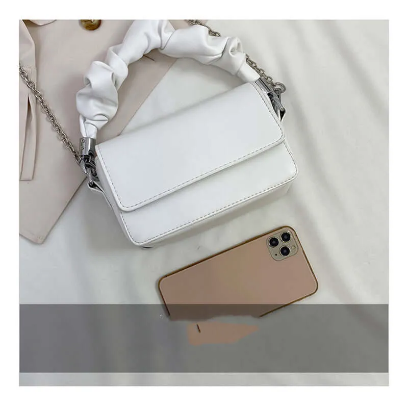 Chain bag mini single-shoulder small square bag, a stylish accessory in a compact design