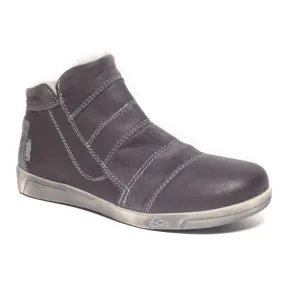 Cloud Footwear Accalia Velvet Grey Wool Lining Boot (Women's)