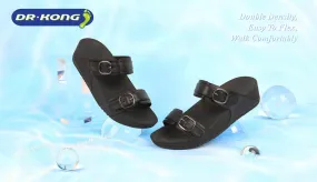 DR.KONG WOMEN TOTAL CONTACT SANDALS DK-S3001776-BLK(RP : $149)