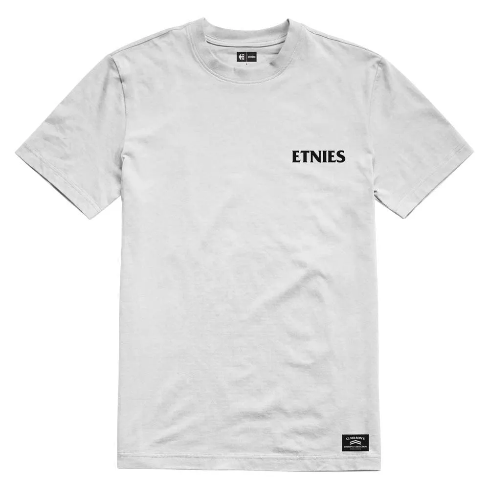 ETNIES CAMISETA DYSTOPIA FONT TEE WHITE