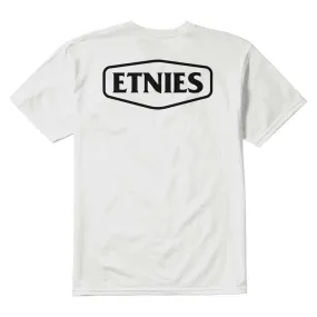 ETNIES CAMISETA DYSTOPIA FONT TEE WHITE