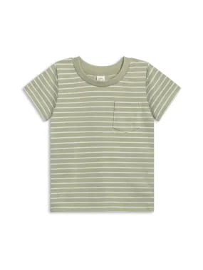 Everest Tee - Davis Stripe / Mint