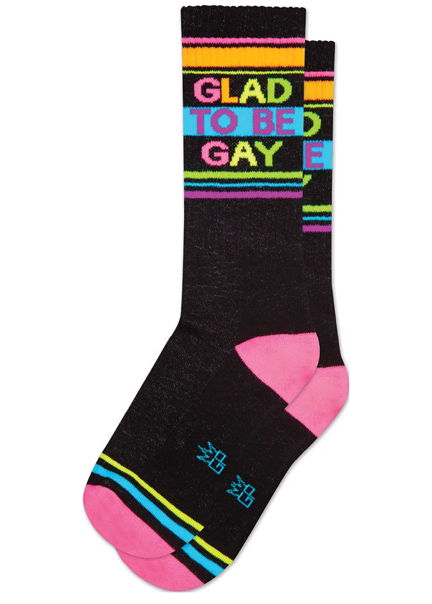 Glad to Be Gay Socks