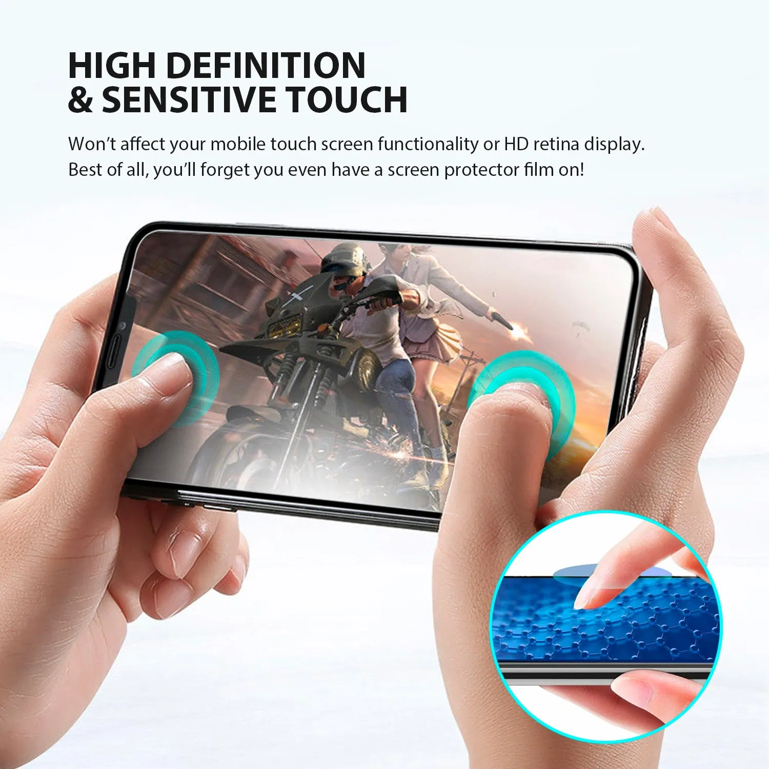 iPhone XR Screen Protector Tough On Tough Nano Xtreme Guard