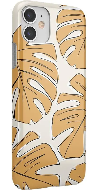 Island Time | Tropical Leaves Floral Case