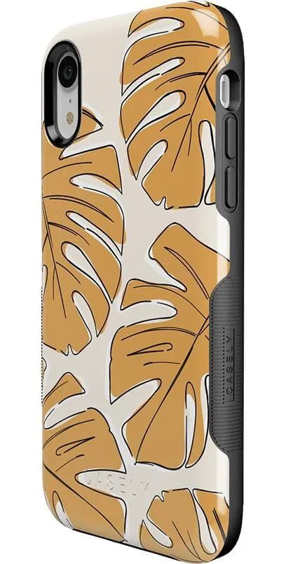 Island Time | Tropical Leaves Floral Case