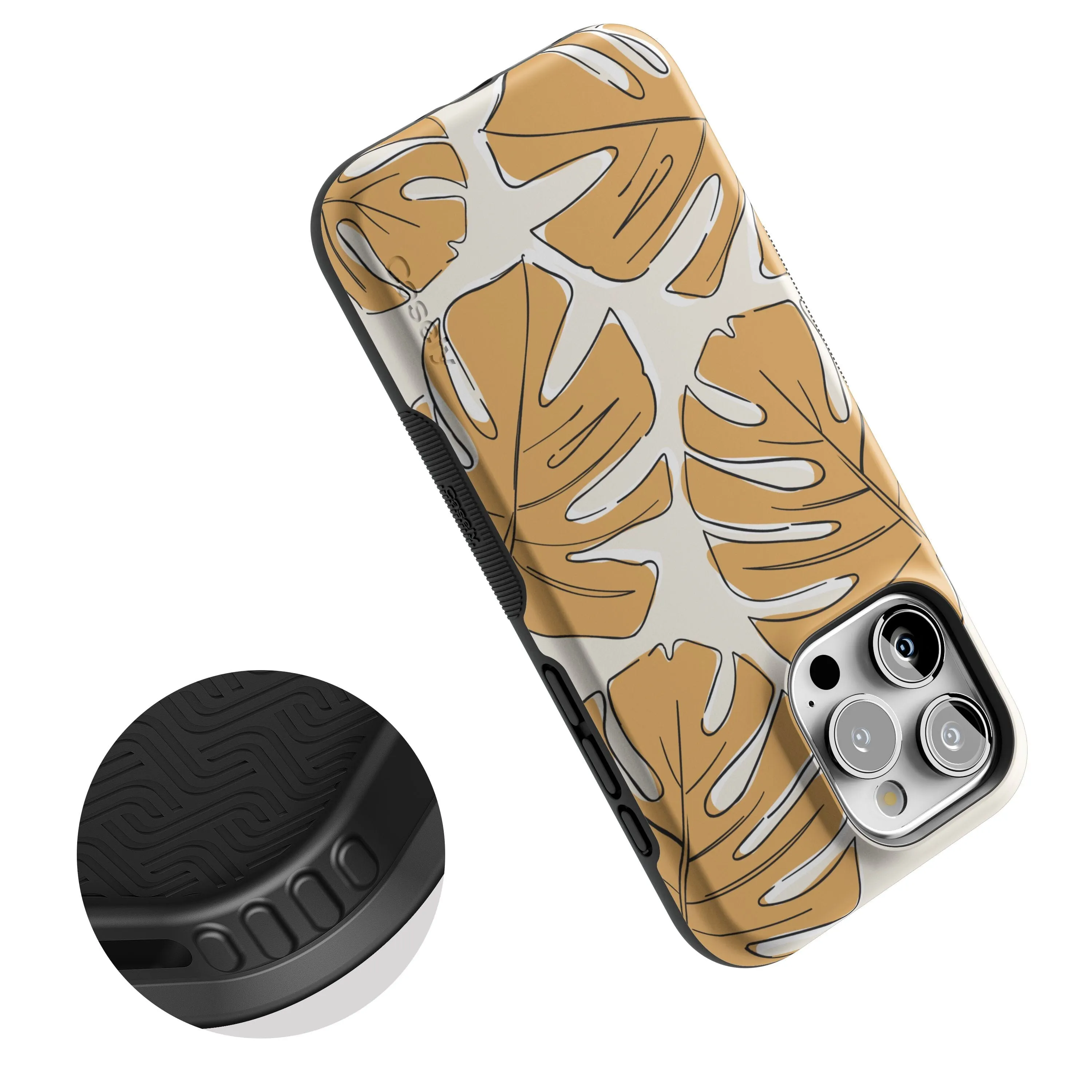 Island Time | Tropical Leaves Floral Case