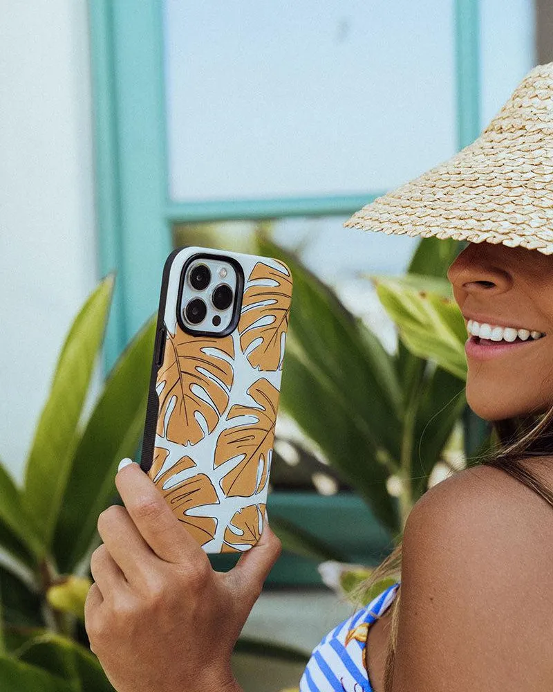 Island Time | Tropical Leaves Floral Case