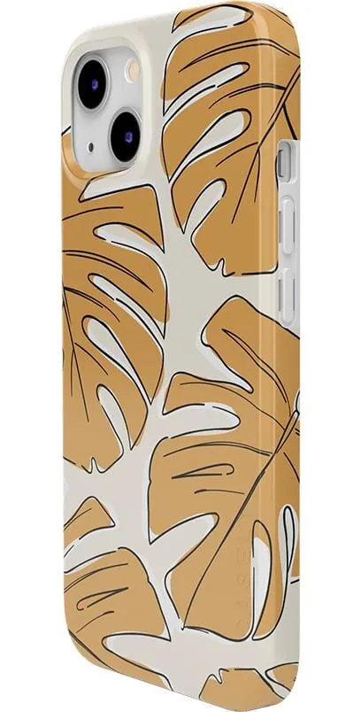 Island Time | Tropical Leaves Floral Case