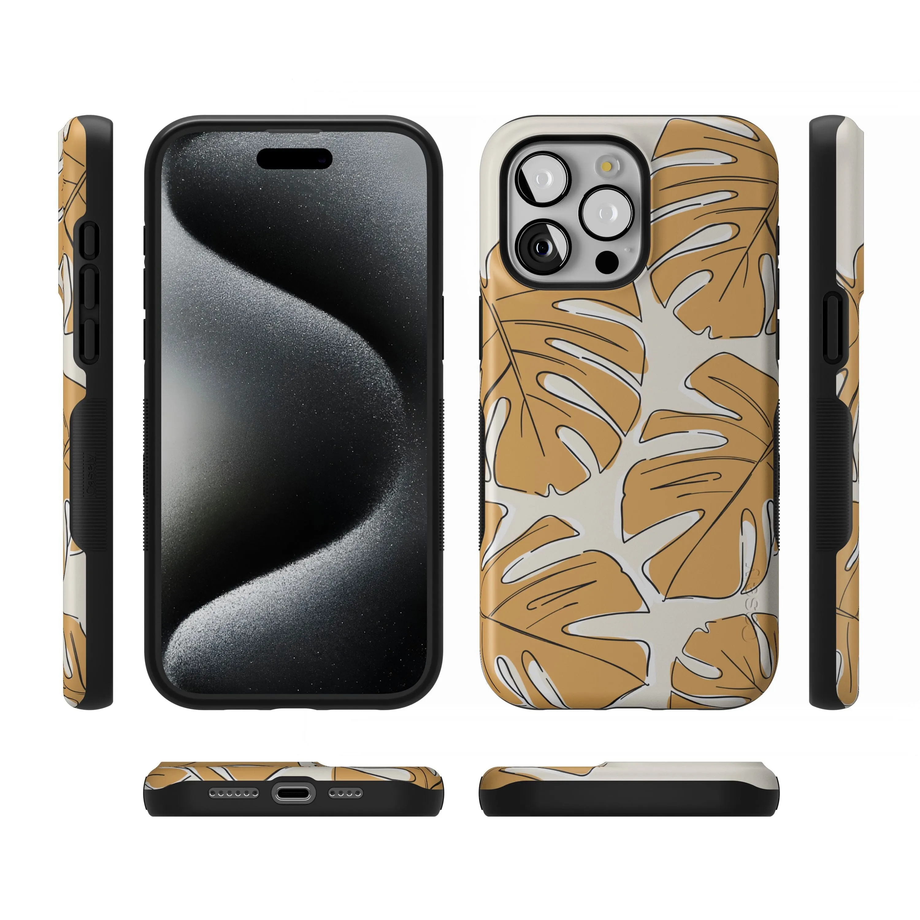 Island Time | Tropical Leaves Floral Case