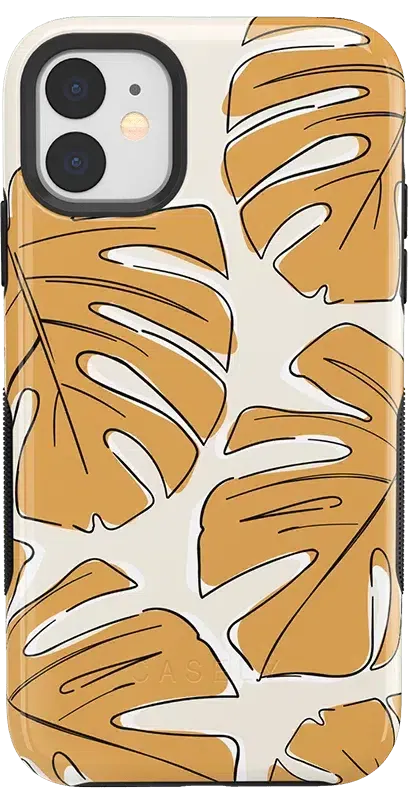 Island Time | Tropical Leaves Floral Case