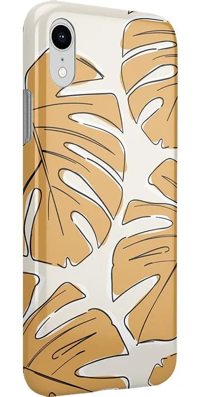 Island Time | Tropical Leaves Floral Case