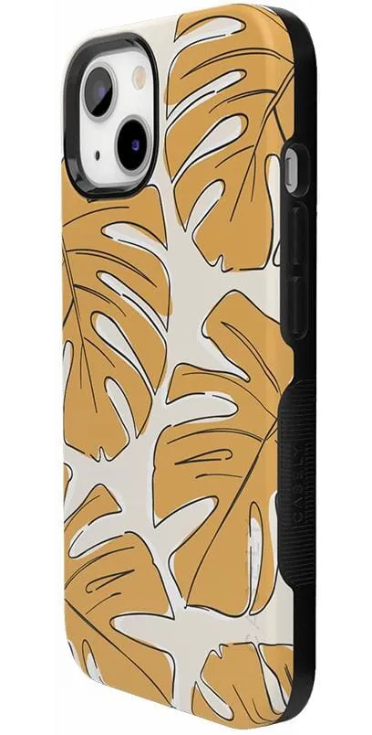 Island Time | Tropical Leaves Floral Case