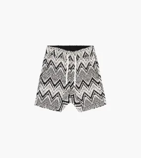 Kids Smallshot ZZ Short Black/White