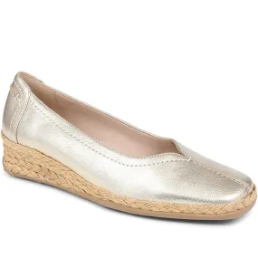 Leather Espadrilles - VAN37524 / 323 974