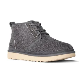 Men's Neumel Shaggy Suede Dark Grey