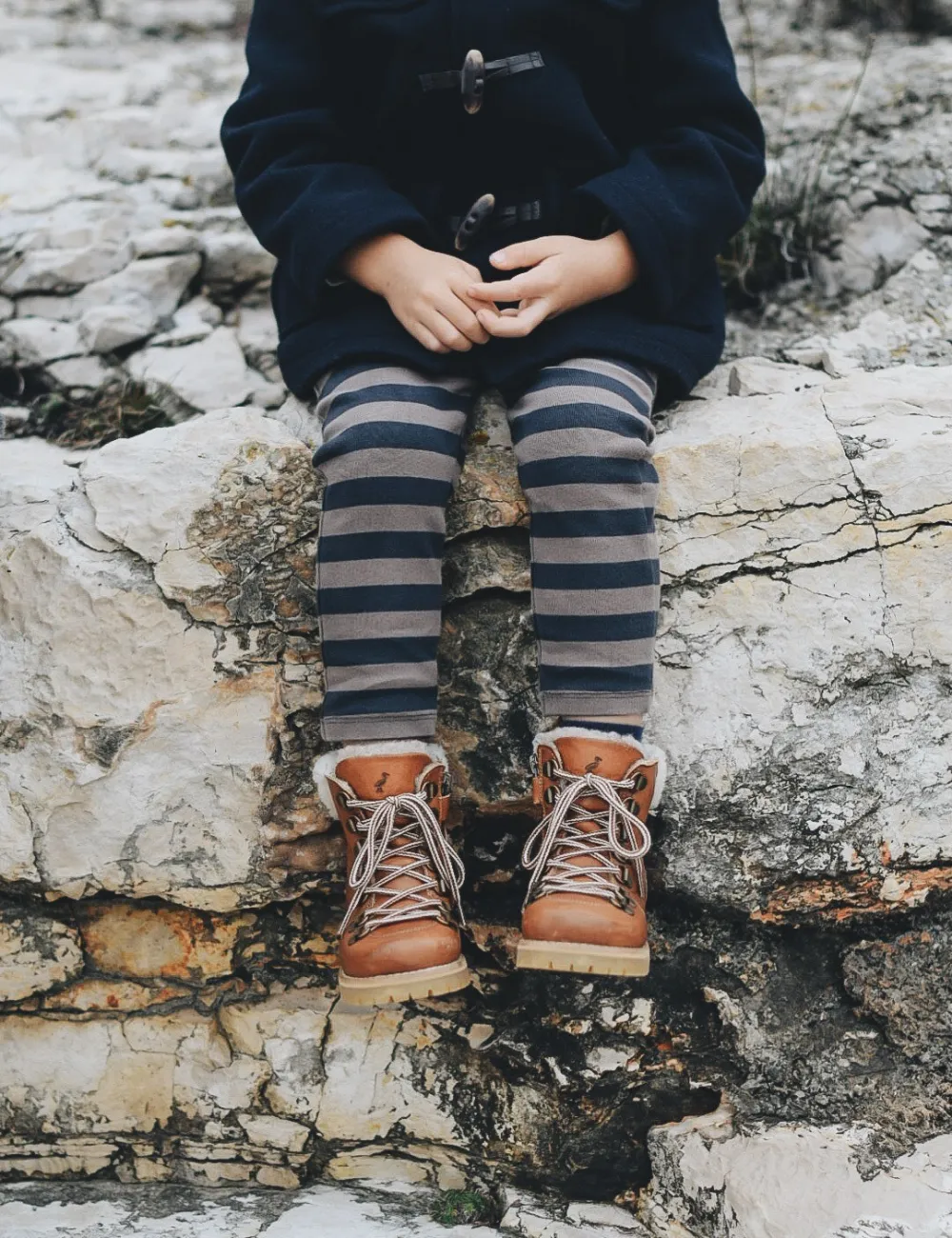 Shearling Winter Boot - Cognac