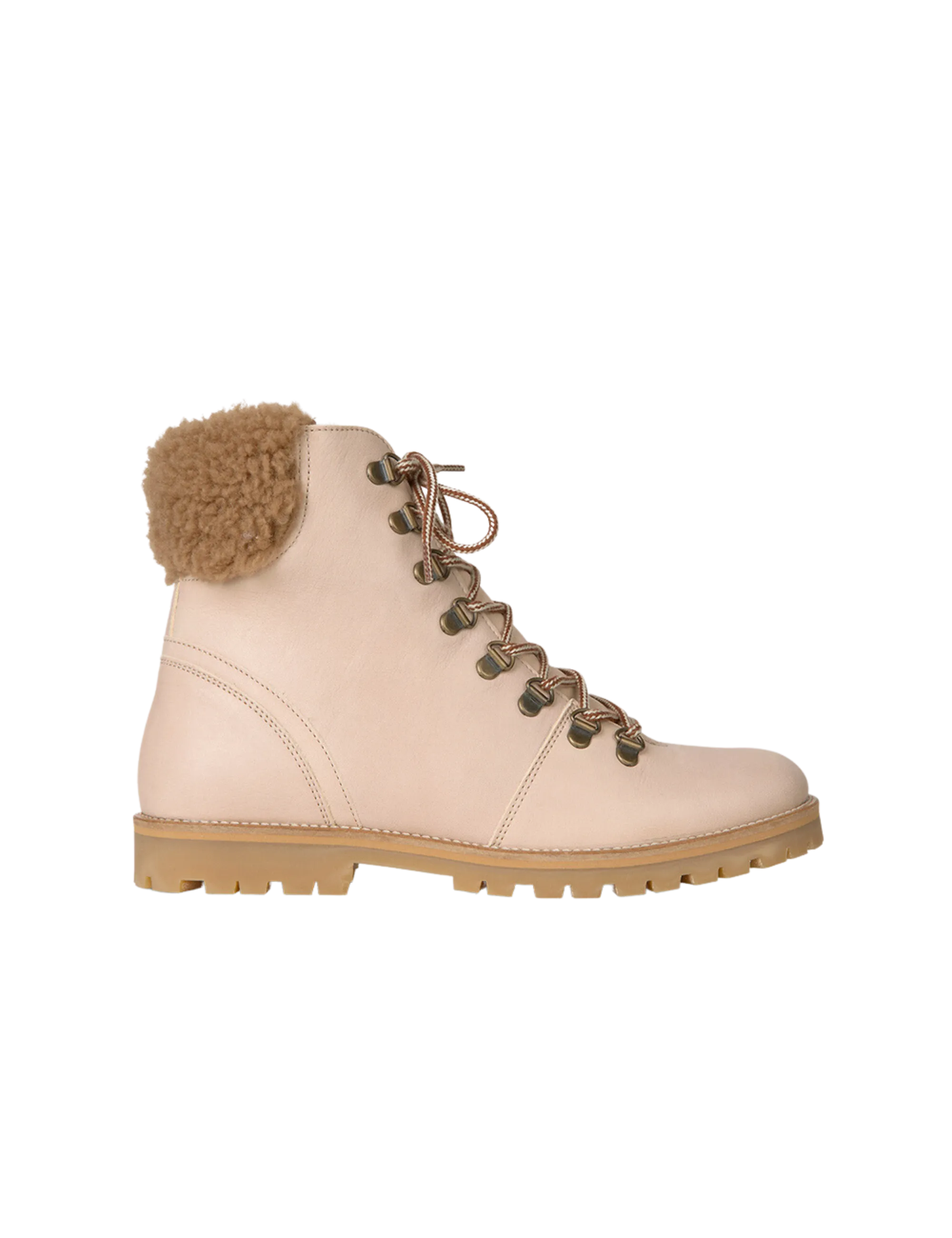 Shearling Winter Boot Women - Cream