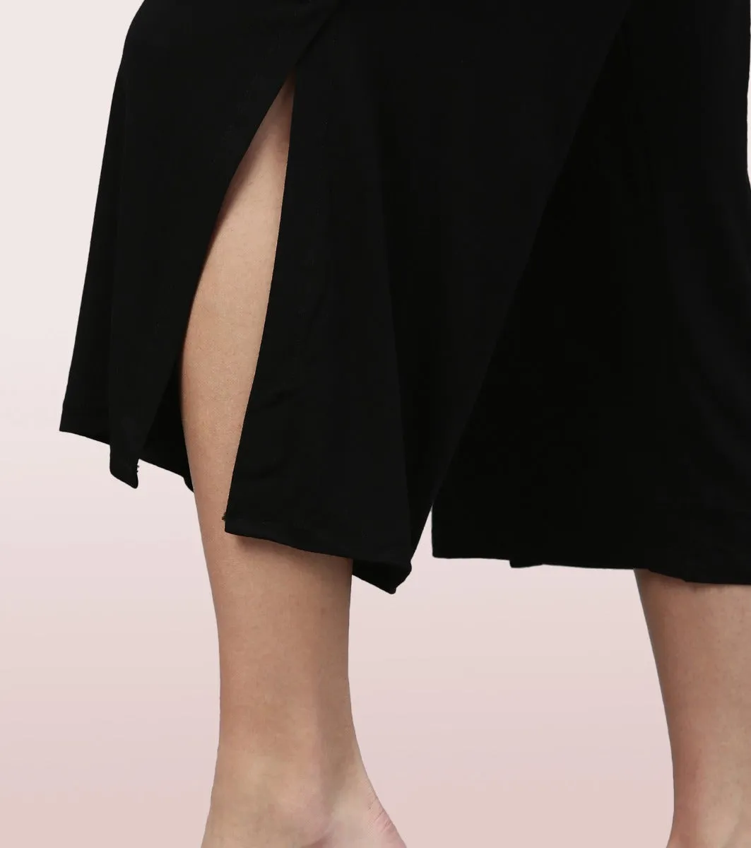 Shop In Culotte | Crop Length Culotte With Smart Side Slits