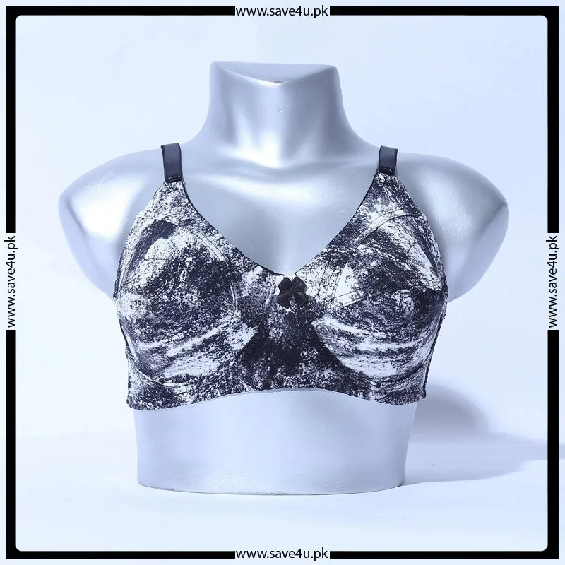 Soft Comfortable Printed Non Wired Bra