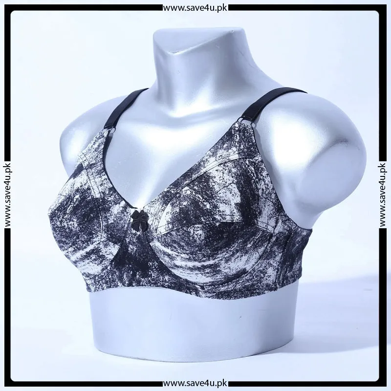 Soft Comfortable Printed Non Wired Bra