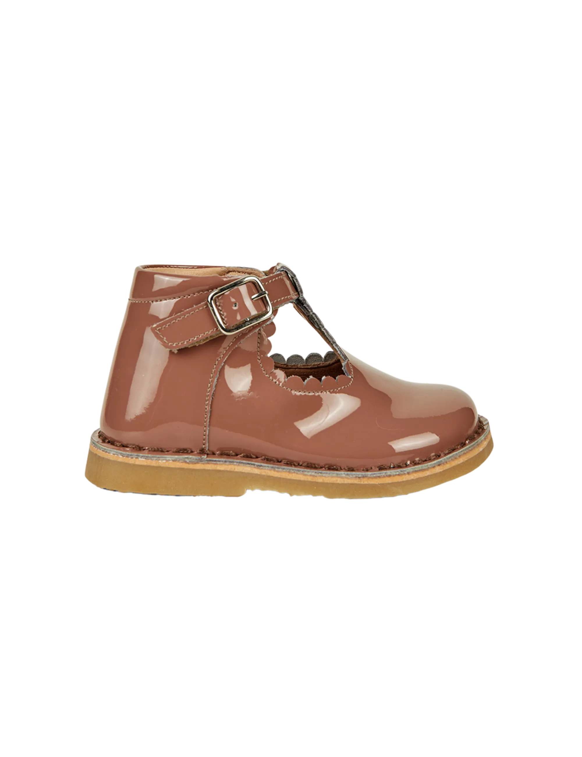 T-Bar Scallop - Rose Clay Patent