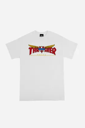 T-shirt Thrasher x Venture Blanc