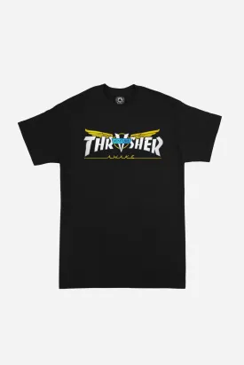 T-shirt Thrasher x Venture Noir