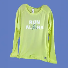 Women's Alii Tee - Long Sleeve - Run Aloha