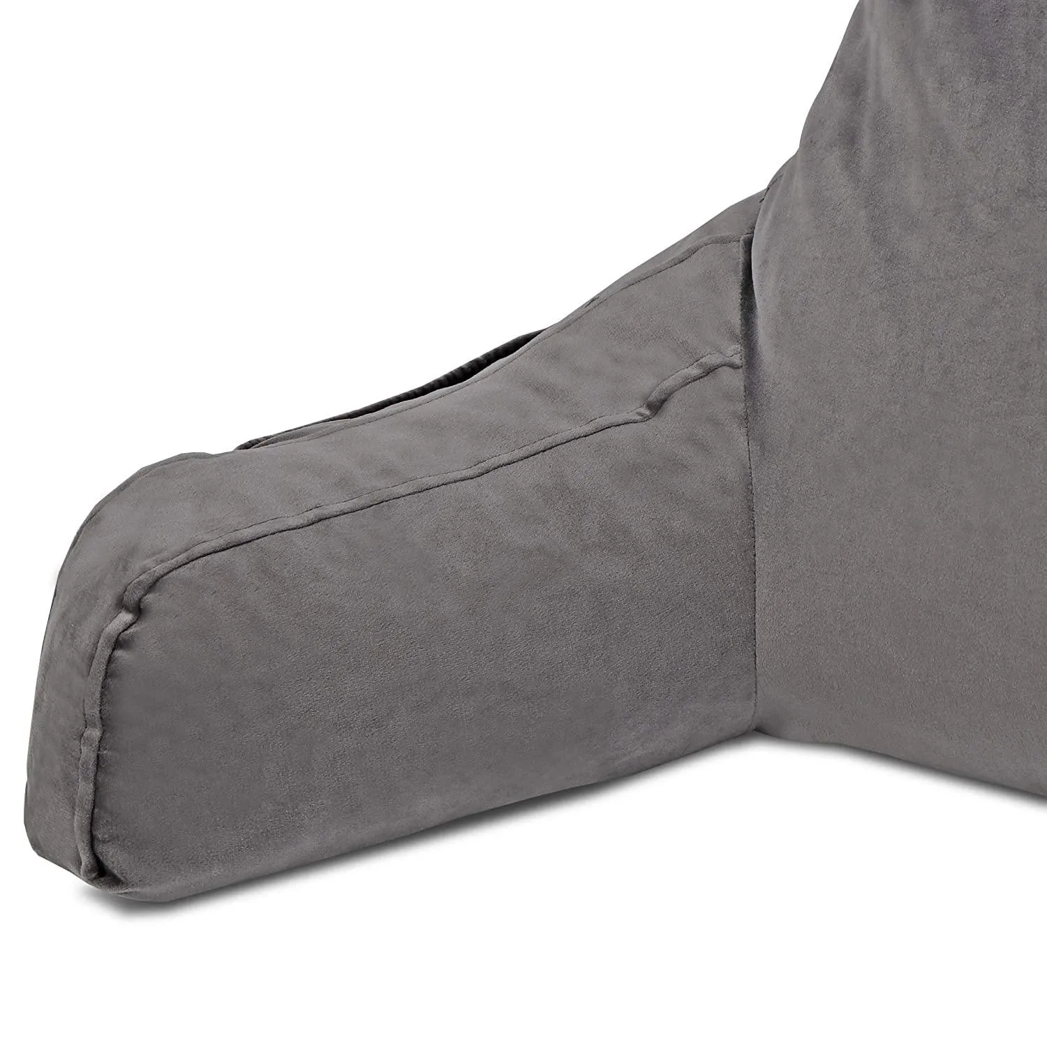 ZENY™ Backrest Reading Pillow ,Shredded Memory Foam, Great As Backrest for Reading, Relaxing, Watching TV, Gaming