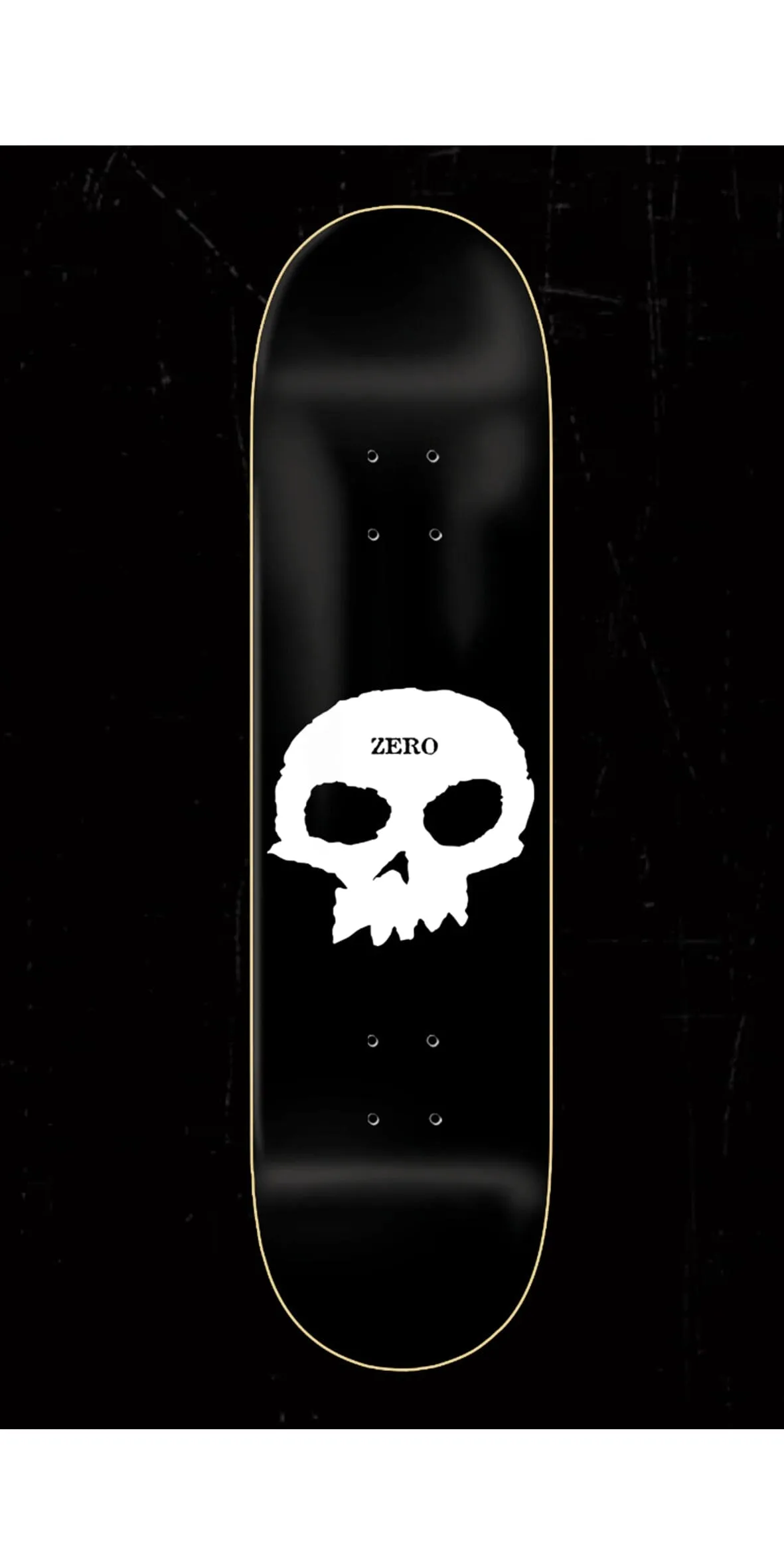 Zero Single Skull 7.75 Skateboard Deck-Tabla Skate